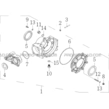 PONT ARRIERE pour Masai Toutes les cylindrées Toutes les années S750i