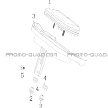 COMPTEUR pour Masai Toutes les cylindrées Toutes les années S750i