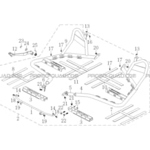 NERF-BARS (ACCESSOIRES) pour Toutes les cylindrées Toutes les années S750i