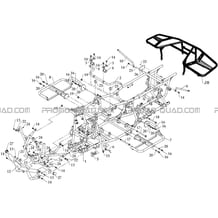 CHASSIS pour Toutes les cylindrées Toutes les années S800 CROSSOVER