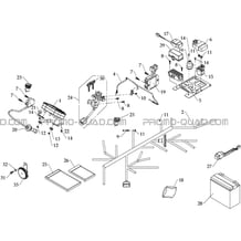 SYSTEME ELECTRIQUE pour Toutes les cylindrées Toutes les années S800 CROSSOVER