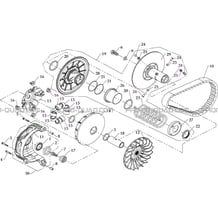 VARIATEUR   EMBRAYAGE pour Masai Toutes les cylindrées Toutes les années S800i 2.0