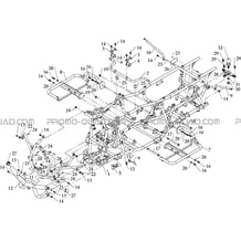 CHASSIS pour Masai Toutes les cylindrées Toutes les années S800i 2.0