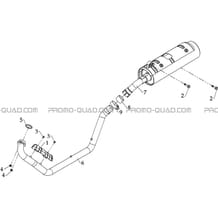 ECHAPPEMENT pour Masai Toutes les cylindrées Toutes les années S800i 2.0