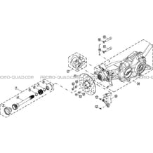 CARDAN ARRIERE pour Masai Toutes les cylindrées Toutes les années S800i 2.0