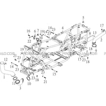 CHASSIS pour Toutes les cylindrées Toutes les années S900 CROSSOVER