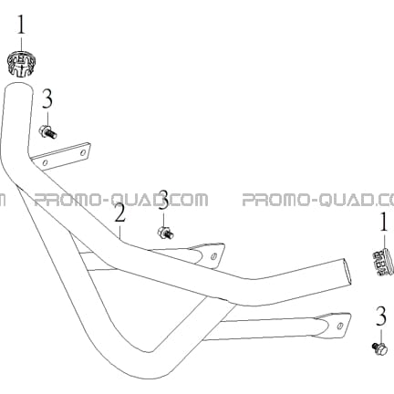 PARE-CHOCS AVANT    Toutes les années Toutes les cylindrées  Original parts OEMPARE-CHOCS AVANT    Toutes les années Toutes les cylindrées  Original parts OEM