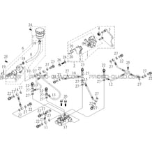 SYSTEME DE FREINAGE pour Toutes les cylindrées Toutes les années S900 CROSSOVER