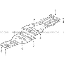 PROTECTIONS SOUS CHASSIS pour Toutes les cylindrées Toutes les années S900 CROSSOVER