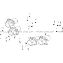 ECLAIRAGE AVANT pour Toutes les cylindrées Toutes les années S900 CROSSOVER