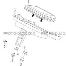 COMPTEUR pour Toutes les cylindrées Toutes les années S900 CROSSOVER