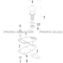 SYSTEME D ATTELAGE (ACCESSOIRES) pour Toutes les cylindrées Toutes les années S900 CROSSOVER