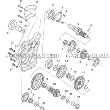 BOITE DE VITESSES pour Toutes les cylindrées Toutes les années X1000