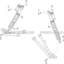 SUSPENSION AVANT pour Masai Toutes les cylindrées Toutes les années X1000