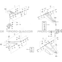 TRIANGLES pour Masai Toutes les cylindrées Toutes les années X1000