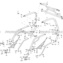 ENSEMBLE ARCEAUX pour Toutes les cylindrées Toutes les années X1000