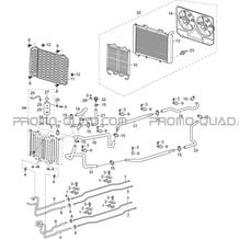 SYSTEME DE REFROIDISSEMENT pour Masai Toutes les cylindrées Toutes les années X1000