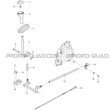 TRINGLERIE DE VITESSES pour Masai Toutes les cylindrées Toutes les années X300