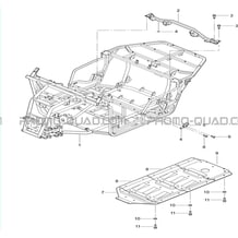 CHASSIS pour Masai Toutes les cylindrées Toutes les années X300