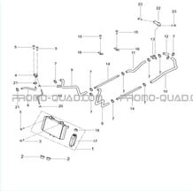 SYSTEME DE REFROIDISSEMENT pour Masai Toutes les cylindrées Toutes les années X300