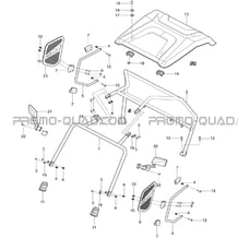 ENSEMBLE ARCEAUX ET TOIT pour Toutes les cylindrées Toutes les années X300