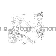 Système Admission Air pour Can-am Toutes les cylindrées 2001 DS 650