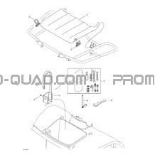 Compartiment Avant pour Can-am Toutes les cylindrées 2001 Traxter Autoshift