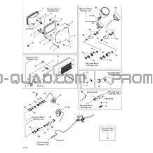 Câblage Principal Et Accessoires Électriques pour Can-am Toutes les cylindrées 2001 Traxter Autoshift