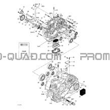 Carter pour Can-am Toutes les cylindrées 2001 Traxter Footshift