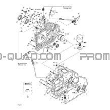 Carter Et Couvercle Embrayage pour Can-am Toutes les cylindrées 2001 Traxter Footshift