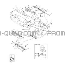 Système Échappement pour Can-am Toutes les cylindrées 2001 Traxter Footshift