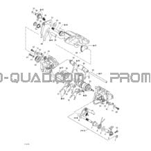 Changement De Rapports pour Can-am Toutes les cylindrées 2001 Traxter Footshift