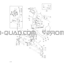 Système Direction pour Can-am Toutes les cylindrées 2001 Traxter Footshift