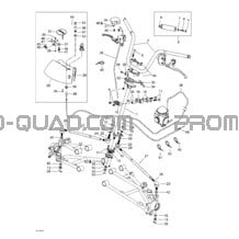 Système Direction pour Can-am Toutes les cylindrées 2001 Traxter XL