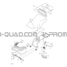 Siège pour Can-am Toutes les cylindrées 2001 Traxter XL