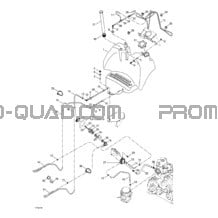 Réservoir Essence pour Can-am Toutes les cylindrées 2001 Traxter XT