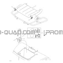 Compartiment Avant pour Can-am Toutes les cylindrées 2001 Traxter