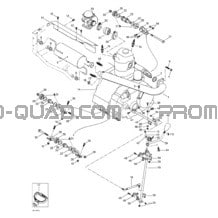 Système Échappement pour Can-am Toutes les cylindrées 2001 Traxter