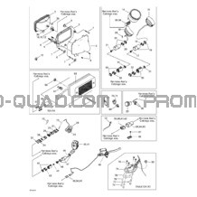 Câblage Principal Et Accessoires Électriques pour Can-am Toutes les cylindrées 2001 Traxter