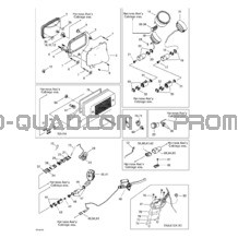 Câblage Principal Et Accessoires Électriques pour Can-am Toutes les cylindrées 2001 Traxter