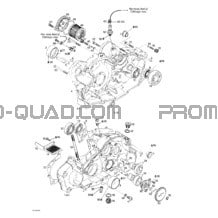 Carter pour Can-am Toutes les cylindrées 2002 DS 650 Baja