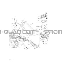 Système Admission Air pour Can-am Toutes les cylindrées 2002 DS 650 Baja