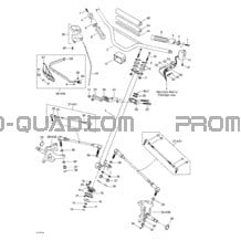 Système Direction pour Can-am Toutes les cylindrées 2002 DS 650 Baja