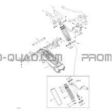 Suspension Arrière pour Can-am Toutes les cylindrées 2002 DS 650 Baja