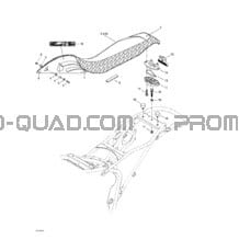 Siège pour Can-am Toutes les cylindrées 2002 DS 650 Baja
