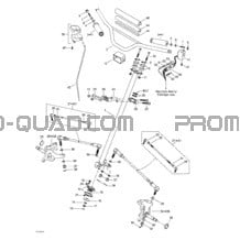 Système Direction pour Can-am Toutes les cylindrées 2002 DS 650