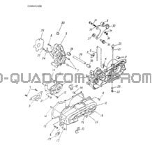 Crankcase (166-08) pour Can-am Toutes les cylindrées 2002 strokes