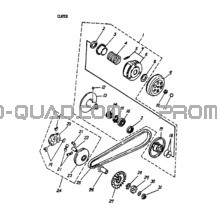 Clutch 166-10 pour Can-am Toutes les cylindrées 2002 strokes