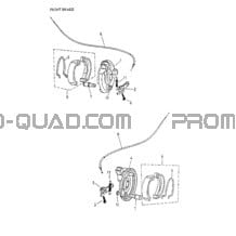 Front Brake 166-19 pour Can-am Toutes les cylindrées 2002 strokes