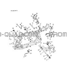 Frame And Body 166-13 pour Can-am Toutes les cylindrées 2002 strokes
